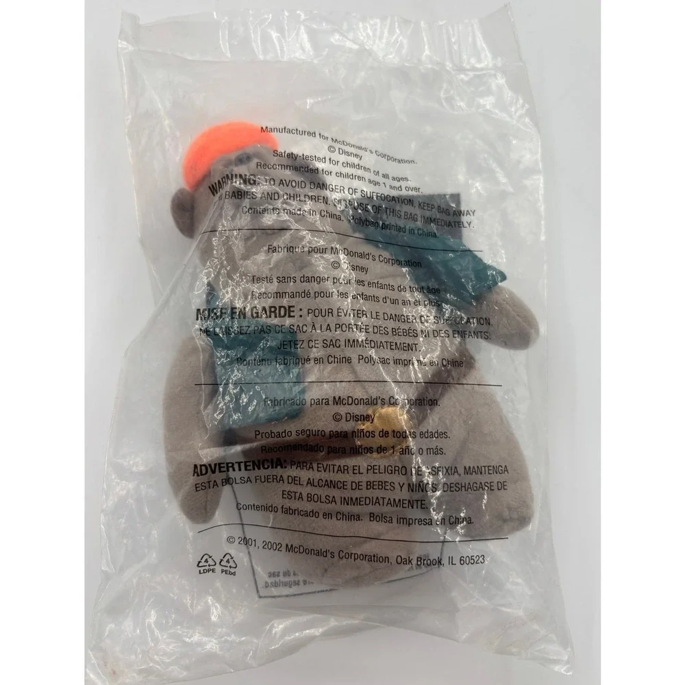 2001/2002 The Country Bears McDonald's Happy Meal #2 BIG AL‎ New